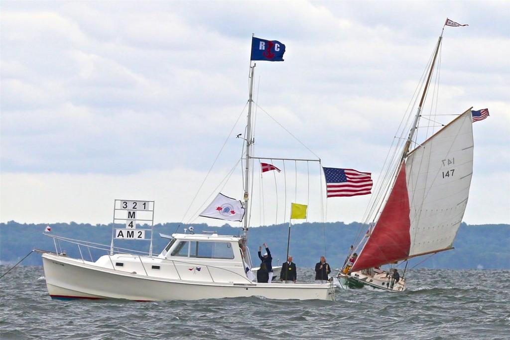 Sachem and IHYC CYR race committee © M.A. Fisher Photography